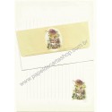 Conjunto de Papel de Carta Importado CAM Kokuyo Japão