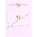 Conjunto de Papel de Carta Importado Couple II Midori Japão