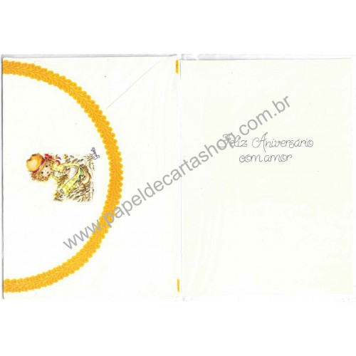 Notecard Cartão Antigo Original Coleção Gisele 50 AN GI 49