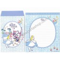 Kit 2 Conjuntos de Papéis de Carta Disney Alice CAZ