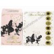 Kit 2 Conjuntos de Papéis de Carta Disney Alice Curious