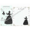 Kit 2 Conjuntos de Papeis de Carta Disney Cinderella Curious