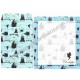 Kit 2 Conjuntos de Papeis de Carta Disney Cinderella Curious II