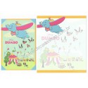 Kit 2 Conjuntos de Papeis de Carta Disney Dumbo
