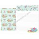 Kit 2 Conjuntos de Papeis de Carta Disney Dumbo