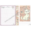 Kit 2 Conjuntos de Papeis de Carta Disney Marie Simply Adorable