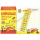 Kit 2 Conjuntos de Papel de Carta Disney Chip'n'Dale Donald Bday