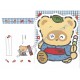 Ano 1989. Conjunto de Papel de Carta Pokopon’s Diary Sanrio