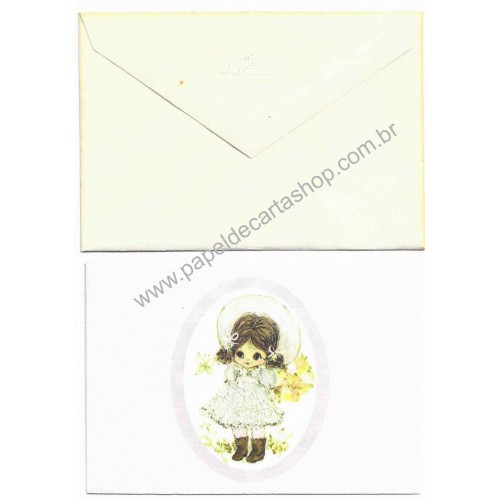 Notecard Cartão Antigo Importado CRS Hallmark