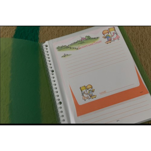 Pasta & Coleção Papeis de Carta Antigos Japoneses Menininhas 3