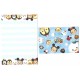 Kit 2 Conjuntos de Mini-Papéis de Carta Disney TSUM TSUM