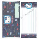 Ano 2001. Conjunto de Papel de Carta Hello Kitty Regional Japão CAZ2