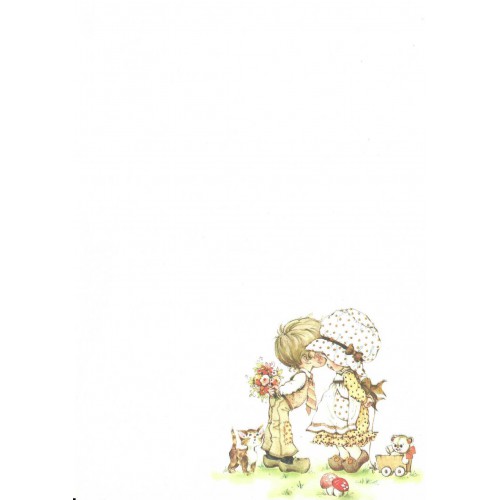 Papel de Carta Antigo SPACK Menininhas 70
