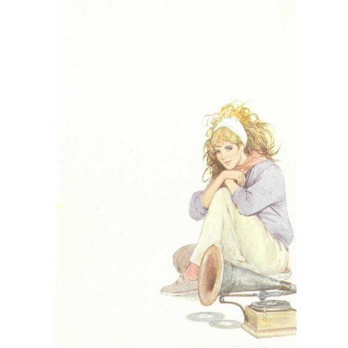 Papel de Carta Antigo SPACK Menininhas 73 Malu
