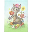 Papel de Carta Antigo Bichinhos 123 Vernet