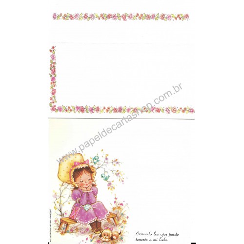 Conjunto de Papel de Carta Adolescente 426 Cromocart Argentina