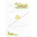 Conjunto de Papel de Carta Importado Nice Day CLL Chick Japan