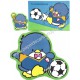 Ano 1986. Conjunto Papel de Carta Tuxedosam Footbal Vintage Sanrio