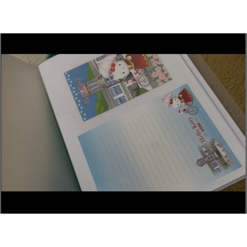 Pasta & Coleção de Papéis de Carta GOTOCHI KITTY JAPAN BRA