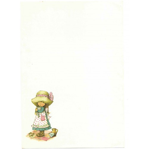 Papel de Carta Antigo Cromocart Mary May 13 SEM FRASE