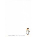 Papel de Carta Antigo Cromocart Menininhas 3.1 COM FRASE