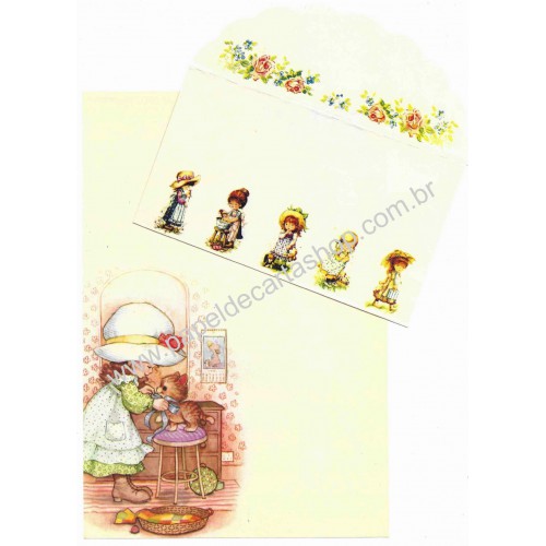 Conjunto de Papel de Carta Giovane 01 Argentina