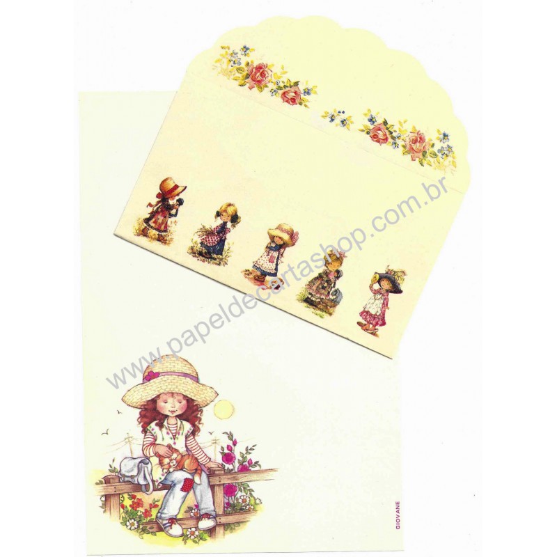 Conjunto de Papel de Carta Giovane 03 Argentina