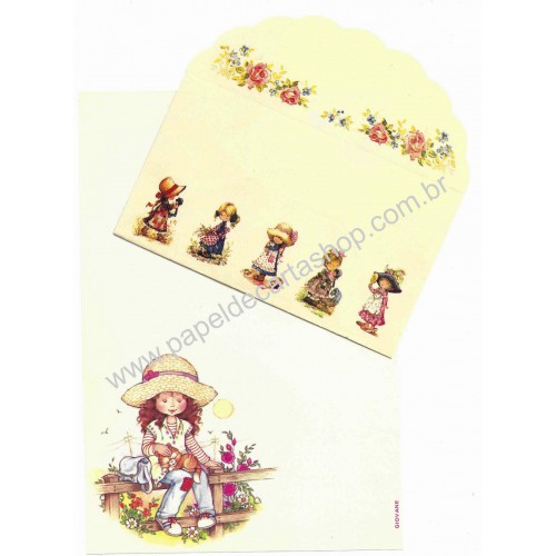 Conjunto de Papel de Carta Giovane 03 Argentina