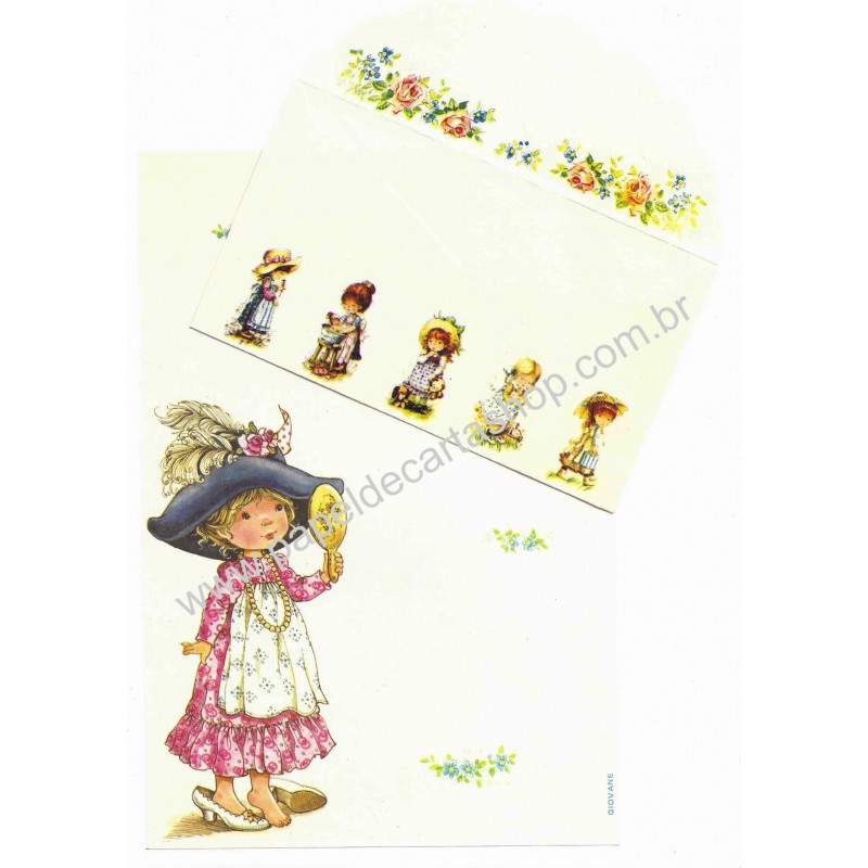 Conjunto de Papel de Carta Giovane 04 Argentina