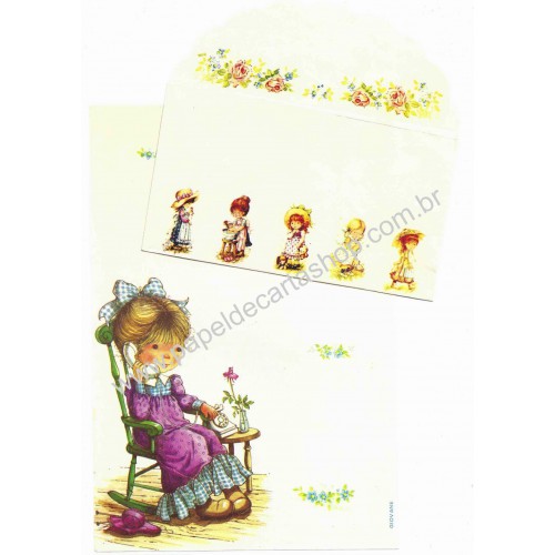 Conjunto de Papel de Carta Giovane 05 Argentina