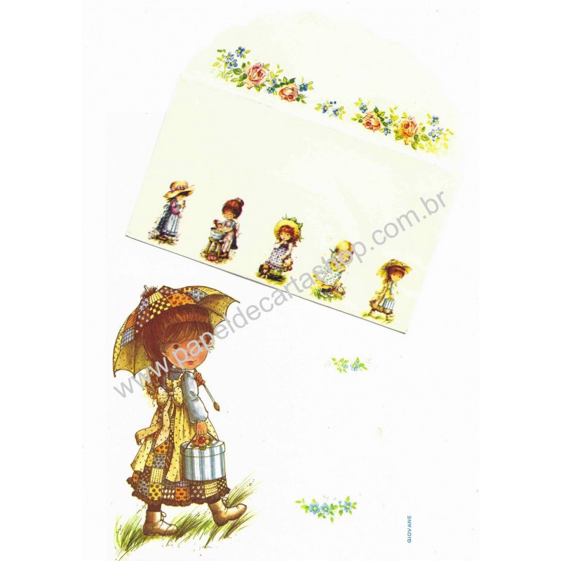 Conjunto de Papel de Carta Giovane 06 Argentina