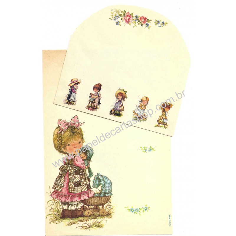 Conjunto de Papel de Carta Giovane 08 Argentina