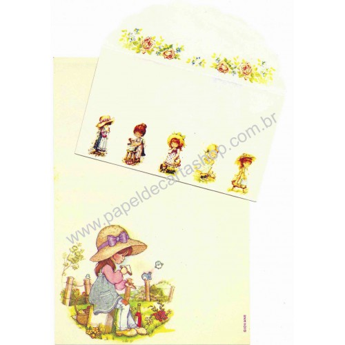 Conjunto de Papel de Carta Giovane 12 Argentina