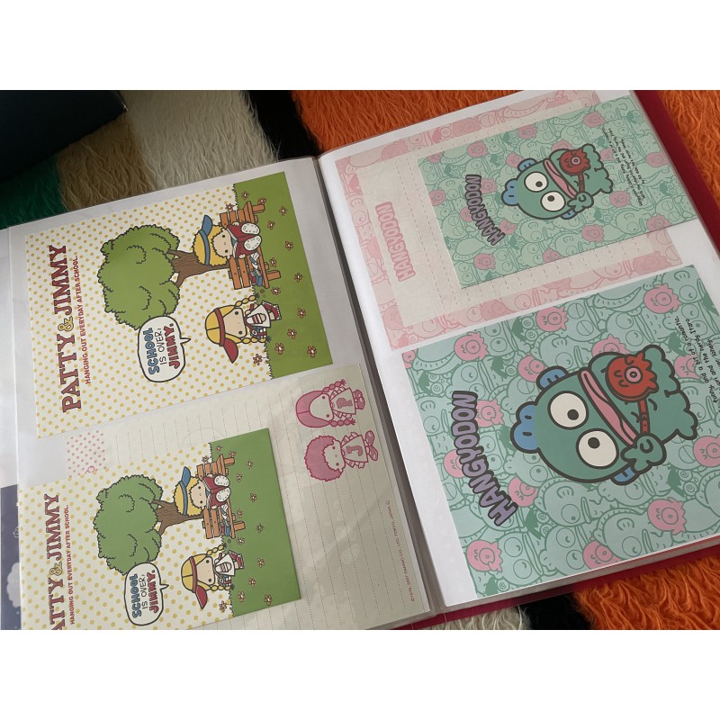 Pasta & Coleção de Papéis de Carta Personagens Sanrio Recentes Z