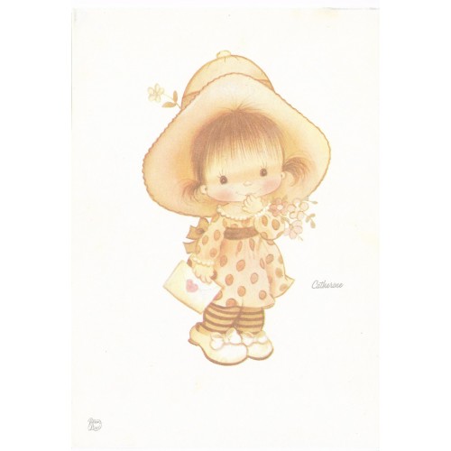 Capinha e Papel de Carta Antigo Coleção Palacio's Line Catherine