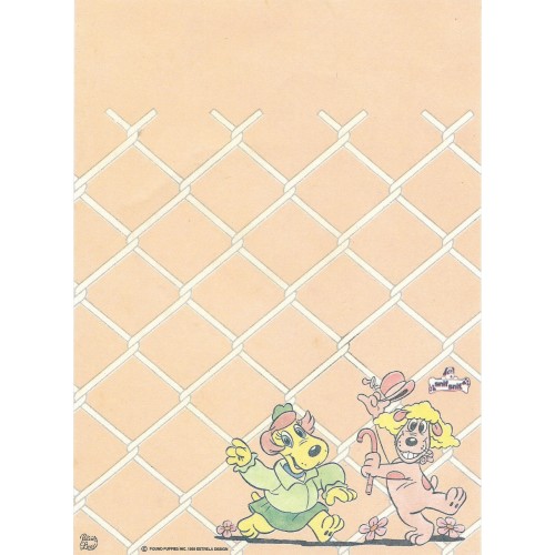 Capinha e Papel de Carta Coleção Palacio's Line SNIF-SNIF C