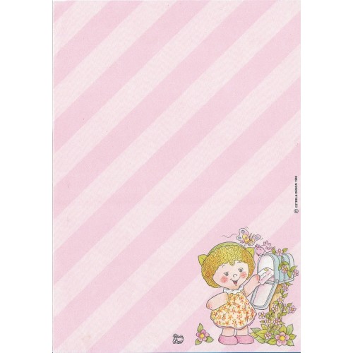 Capinha e Papel de Carta Coleção Palacio's Line Menina Flor B