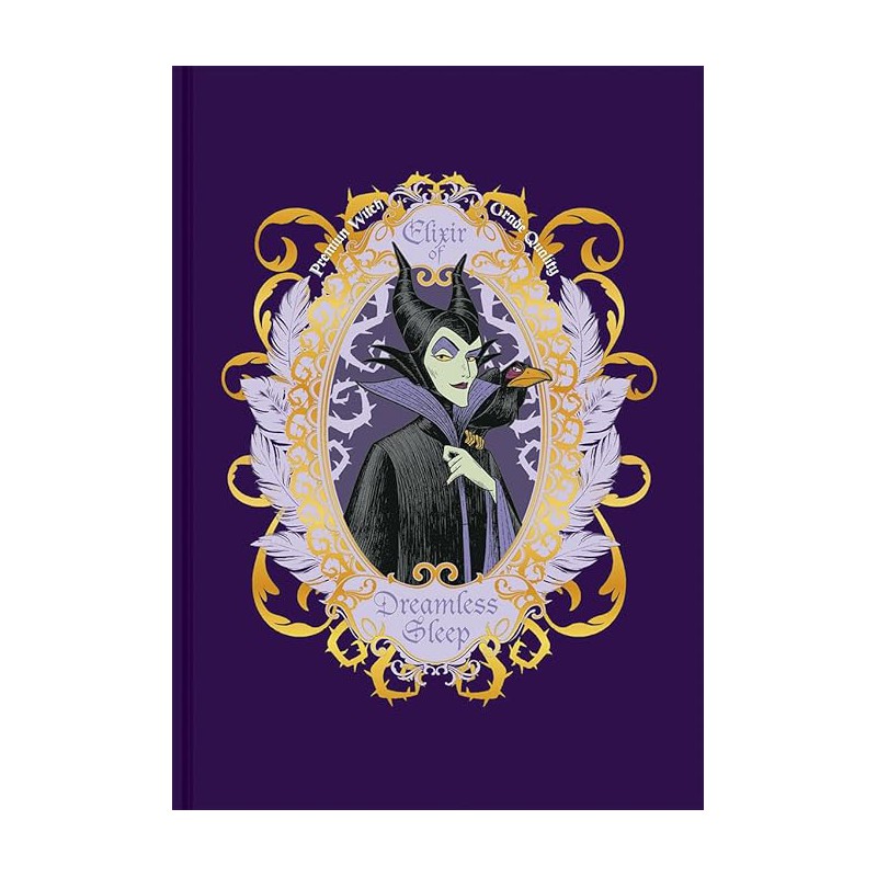 Caderno Colegial Vilões Disney Malévola Animativa