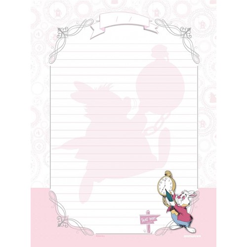 Caderno Colegial Disney Alice Animativa