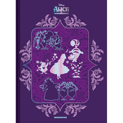 Caderno Colegial Disney Alice Animativa
