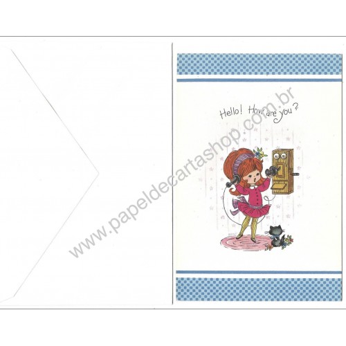 Kit 2 Notecards Antigos Importados Feeling Good