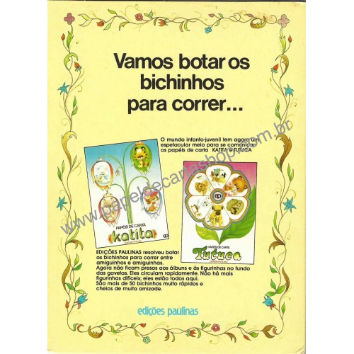 Pastinha e Coleção Katita Incompleta Edições Paulinas