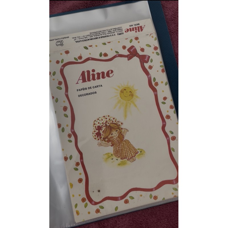 Coleção Completa Capinha e Papel de Carta Coleção Palacio's Line