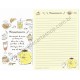 Ano 2016. Kit 2 Conjuntos de Papel de Carta Pompompurin Sweets Sanrio