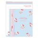 Ano 2024. Kit 4 Conjuntos de Papel de Carta Hello Kitty 50th Anniversary Sanrio