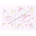 Ano 2024. Conjunto de Papel de Carta Marron Cream Sanrio