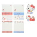 Ano 2024. Kit 2 Conjuntos de Papel de Carta Hello Kitty Sanrio