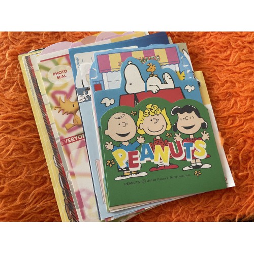 1a Coleção 55 Notas Snoopy Peanuts Importadas Originais