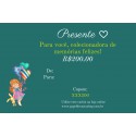 200. Vale Presente Papel de Carta Shop