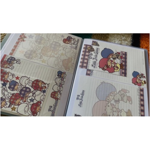 Coleção de Papéis de Carta Little Twin Stars & My Melody Sanrio
